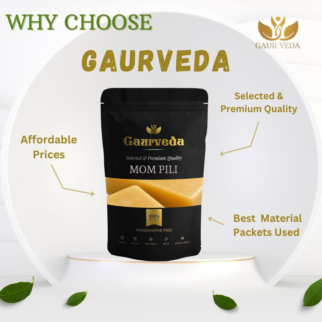 GAURVEDA Mom pila 100% Natural & Pure | Traditional Ayurvedic Herb/Seed/Powder | Supports Wellness & Daily Health | Ideal for Herbal Remedies, 100 Grams