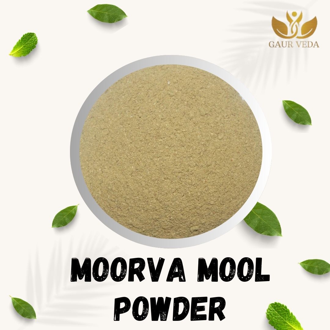 GAURVEDA Moorva mool Powder 100% Natural & Pure | Traditional Ayurvedic Herb/Seed/Powder | Supports Wellness & Daily Health | Ideal for Herbal Remedies, 100 Grams