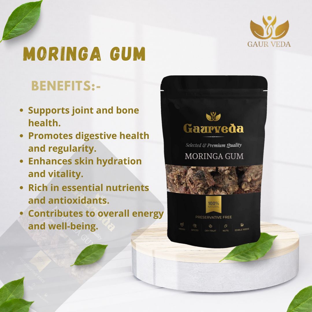 GAURVEDA Gond Moringa (100 Gm) - For Healthy Lifestyle - Pure & Natural
