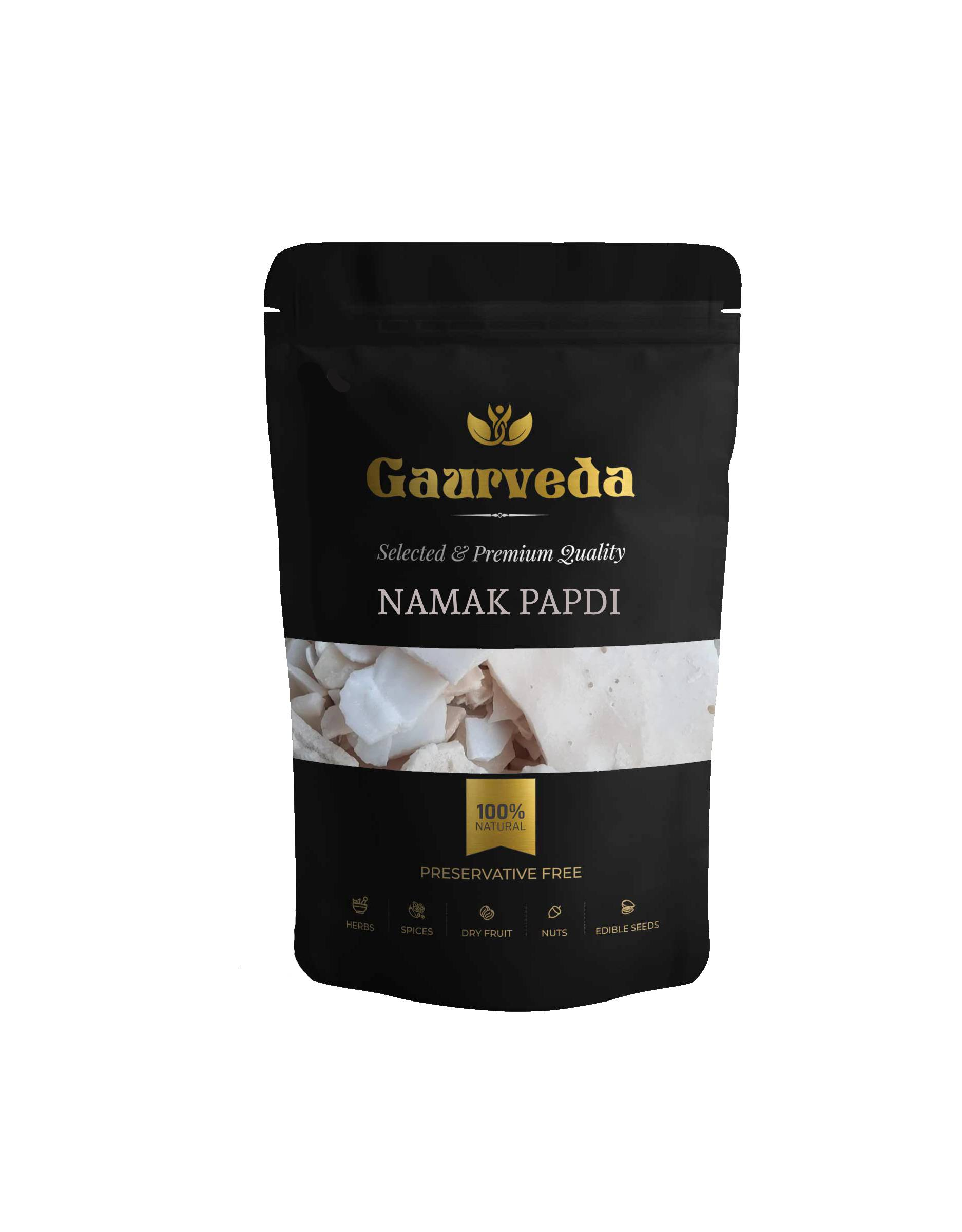 GAURVEDA Jawakhar Papdi (1 kg) - Javkhar Papdi - Jawa Khar Papdi - Yavakshar Papdi - Natural