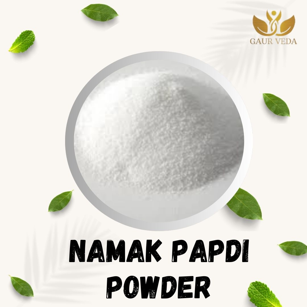 GAURVEDA Namak papdi Powder 100% Natural & Pure | Traditional Ayurvedic Herb/Seed/Powder | Supports Wellness & Daily Health | Ideal for Herbal Remedies, 100 Grams