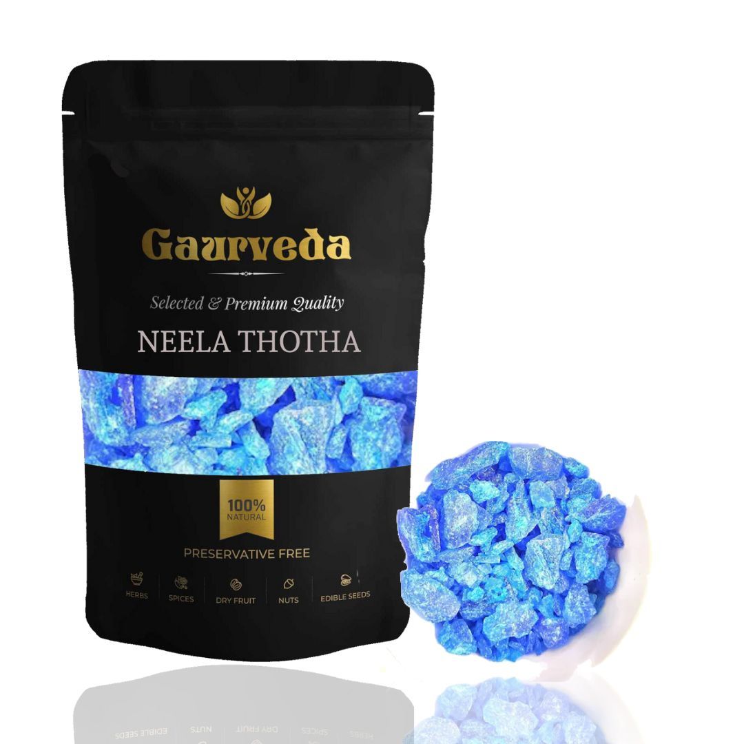 GAURVEDA Neela thotha 100% Natural & Pure | Traditional Ayurvedic Herb/Seed/Powder | Supports Wellness & Daily Health | Ideal for Herbal Remedies, 100 Grams
