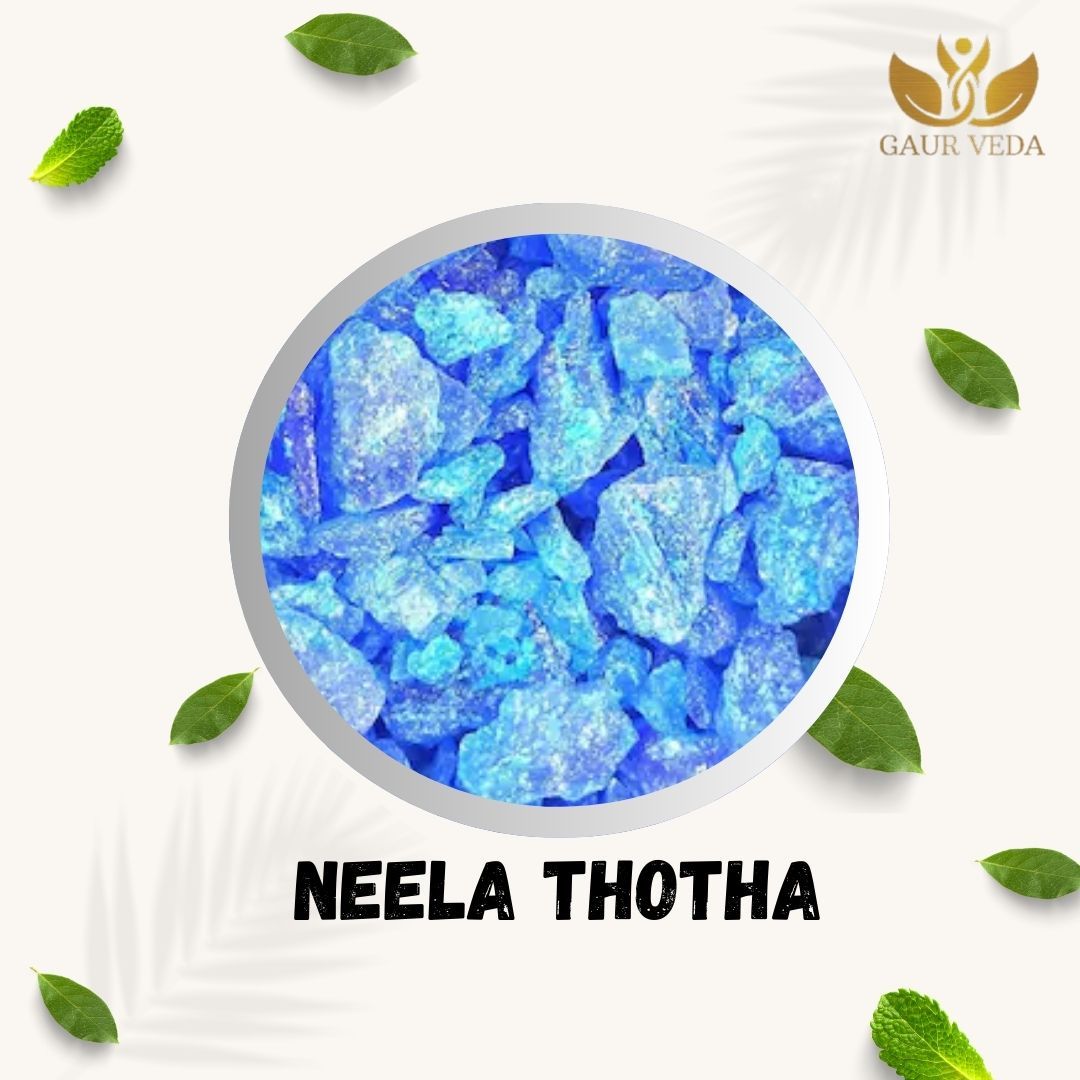 GAURVEDA Neela thotha 100% Natural & Pure | Traditional Ayurvedic Herb/Seed/Powder | Supports Wellness & Daily Health | Ideal for Herbal Remedies, 100 Grams