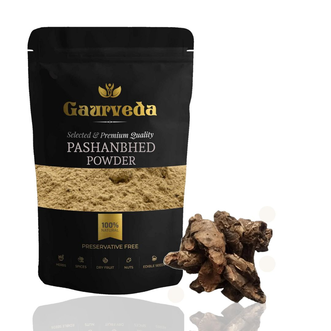 GAURVEDA Pashenbhed Powder 100% Natural & Pure | Traditional Ayurvedic Herb/Seed/Powder | Supports Wellness & Daily Health | Ideal for Herbal Remedies, 100 Grams{164