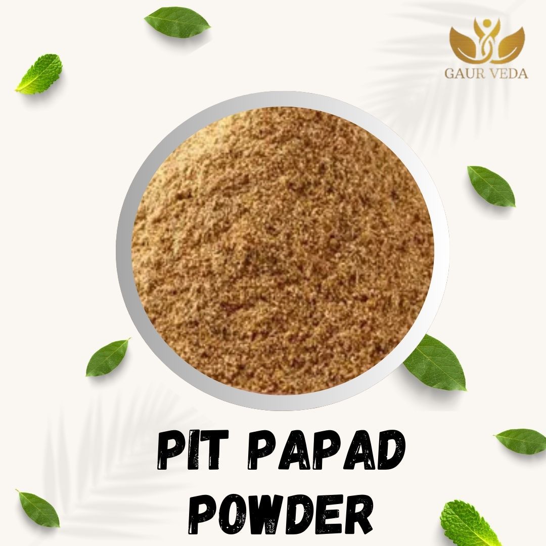 GAURVEDA Pit papad Powder 100% Natural & Pure | Traditional Ayurvedic Herb/Seed/Powder | Supports Wellness & Daily Health | Ideal for Herbal Remedies, 100 Grams