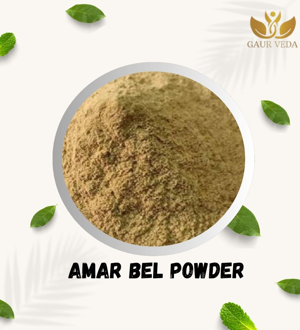 Gaurveda (200 Grams) Amar Bel Powder - Aakash Bel Powder - Afteeyun Pdr. - Pure & Natural