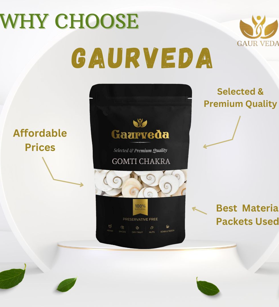 GAURVEDA Gomati Chakra Original - 11 Pieces - Gomti Chakra Original - NaturalGAURVEDA Gomati Chakra Original - 11 Pieces - Gomti Chakra Original - Natural