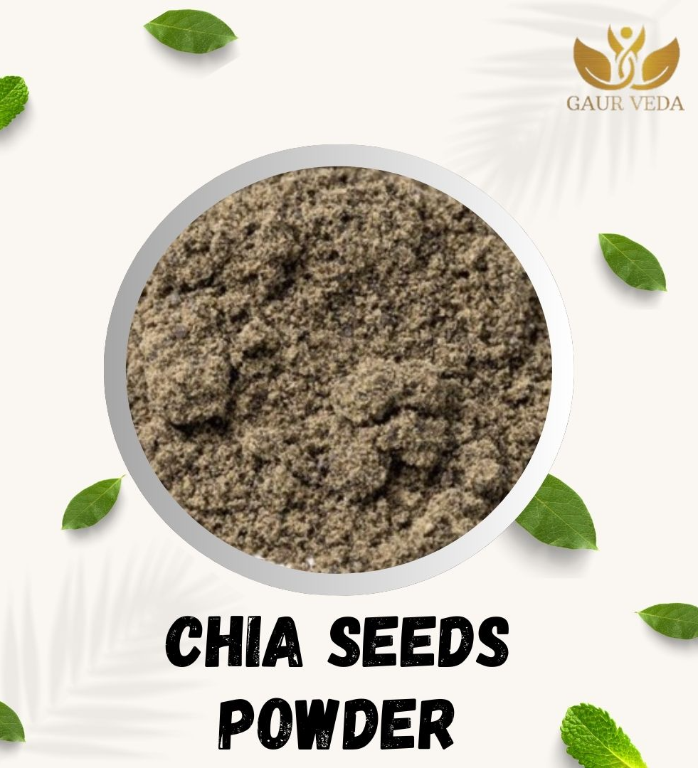 GAURVEDA Chia Seeds Powder (100 Grams, Chia Seeds Powder)