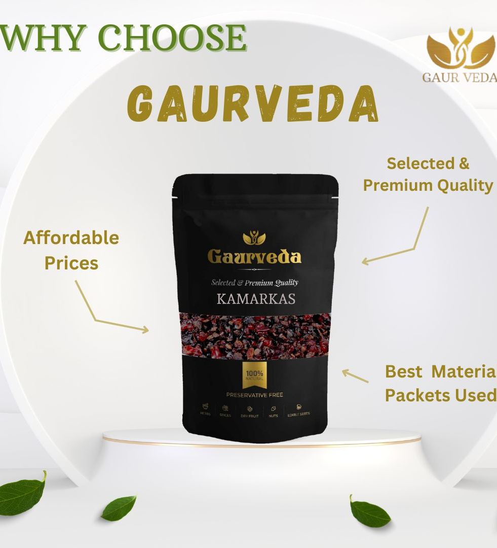 GAURVEDA Kamarkas - Gond Chunia - Butea Frondosa - Palash Gond - Salvia Plebeian - Butea Monosperma, Natural (100 Grams )