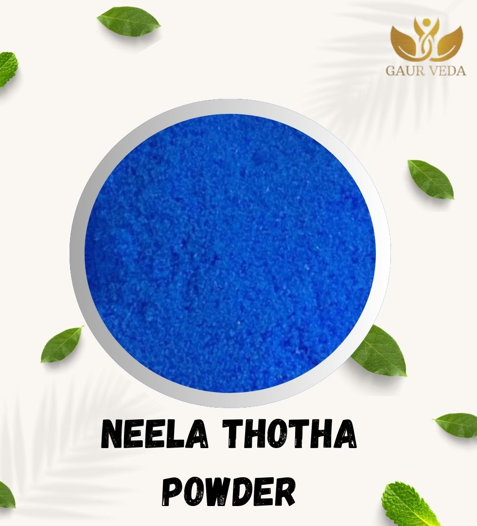 Gaurveda Neela Thotha Powder - Pure and Natural (100 Grams)
