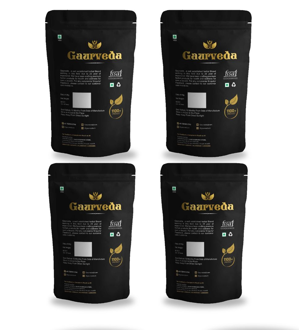 GAURVEDA Chia Seeds, Flax Seeds, Pumpkin Seeds & Sunflower Seeds - Fully Sortex - Summer Pack - Rich In Fibre and Protein - Combo Pack (100 Grams Each)