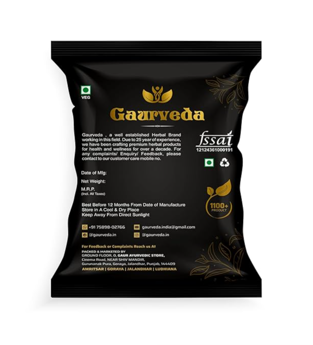 GAURVEDA Rosemary Leaves for Hair Growth - Supports Hair Growth - 100% Fresh - Top Grade Quality (100 Grams, Rosemary)