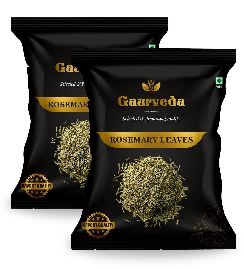 GAURVEDA Rosemary Leaves for Hair Growth (100 Grams * 2, Rosemary)
