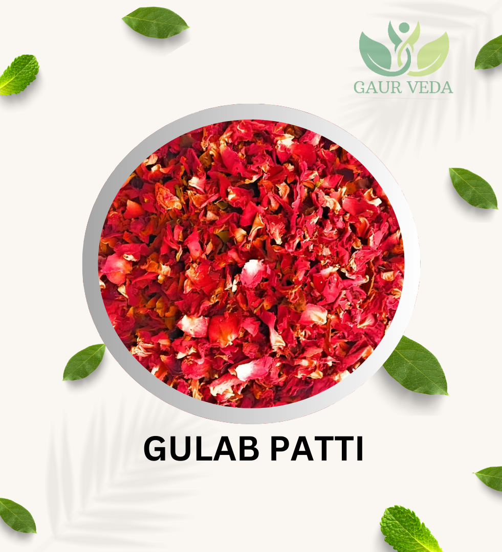Gaurveda Rose Petals - Gulab Patti - Good for Skin Care(50 Grams)