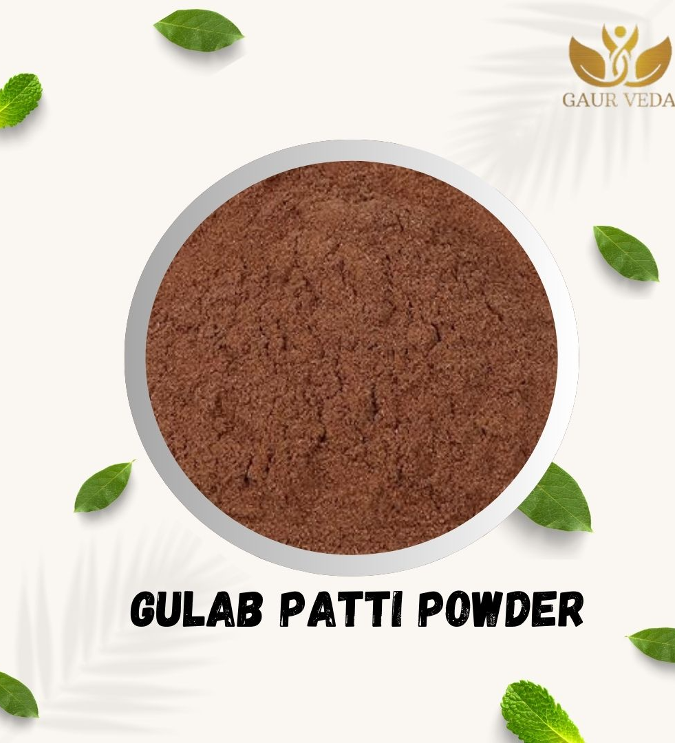 Gaurveda Rose Petals Powder - Gulab Patti - Powder Good for Skin Care(100 Grams)