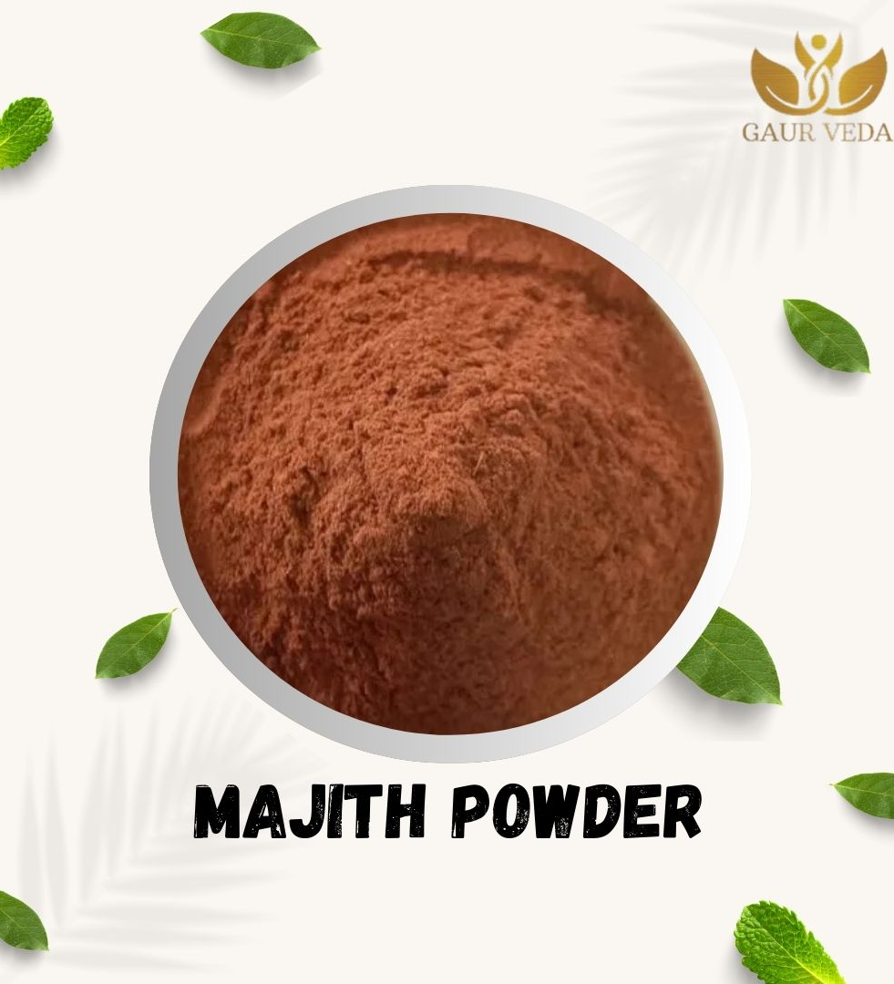 GAURVEDA Manjistha Root - Majith Powder, Pure & Natural (100 Grams)