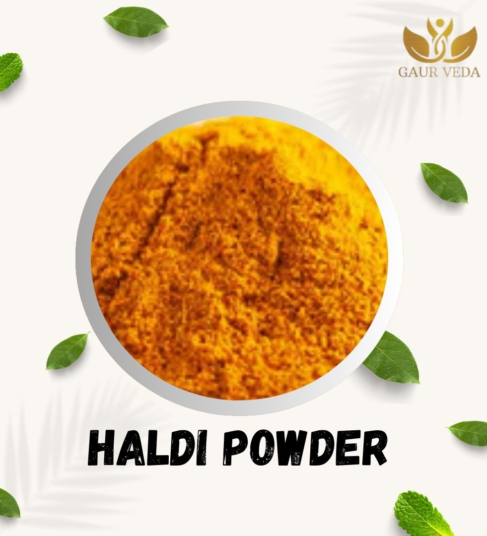 Gaurveda Haldi Powder - Turmeric Powder (100 Grams)