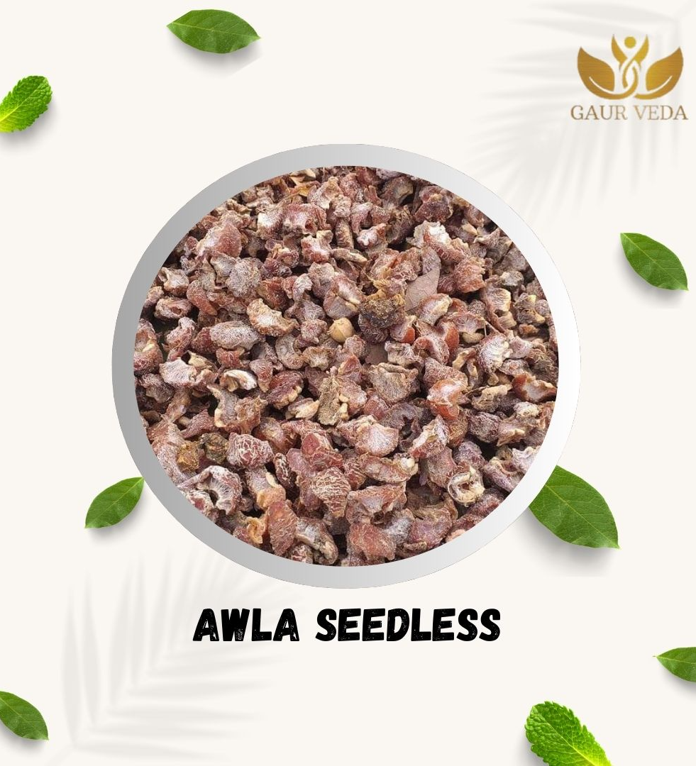Gaurveda Amla (Awla) For Hair Growth - Ideal for Hair, Eating, Drinking & Skin (100 Grams)