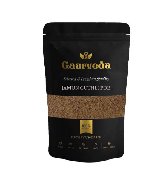 Gaurveda Diabetes Control Herbal Kit (Pack Of 3) Jamun Guthli Powder, Karela Powder, Methi Dana Powder (100 Grams Each)