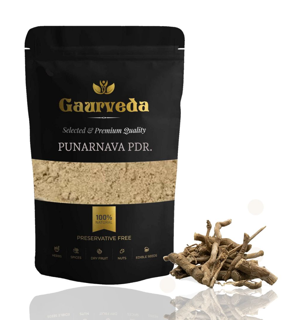 Gaurveda Liver Detox Herbal Kit (Pack Of 3) Punarnava Powder, Kalmegh Powder, Bhumi Amla Powder (100 Grams Each)