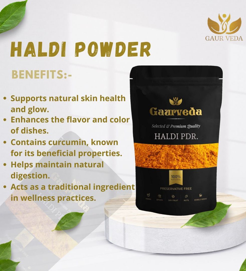 Gaurveda Ubtan Glow Kit (Pack Of 5) Multani Mitti Powder, Rose Petal Powder, Chandan Powder, Majith Powder, Haldi Powder 100 Grams Each 