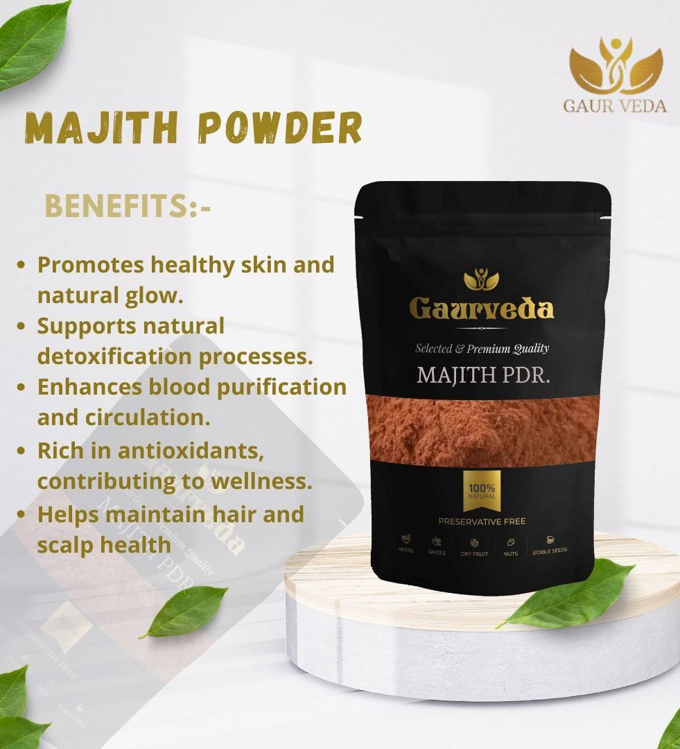 Gaurveda Ubtan Glow Kit (Pack Of 5) Multani Mitti Powder, Rose Petal Powder, Chandan Powder, Majith Powder, Haldi Powder 100 Grams Each 