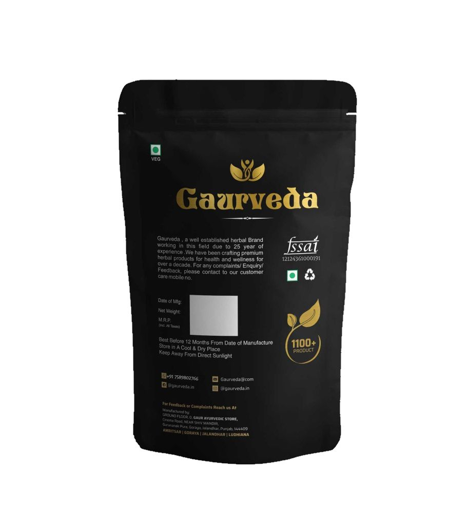 Gaurveda Kali Drakh & Anjeer Premium Quality Combo - Black Raisin & Figs Pack of 50 Grams Each