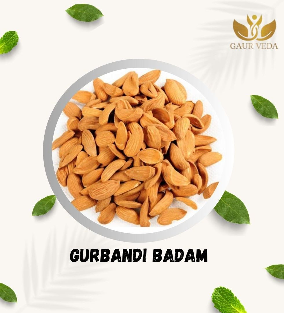 Gaurveda Gurbandi Badam - Premium Quality Gurbandi Almonds 50 Grams
