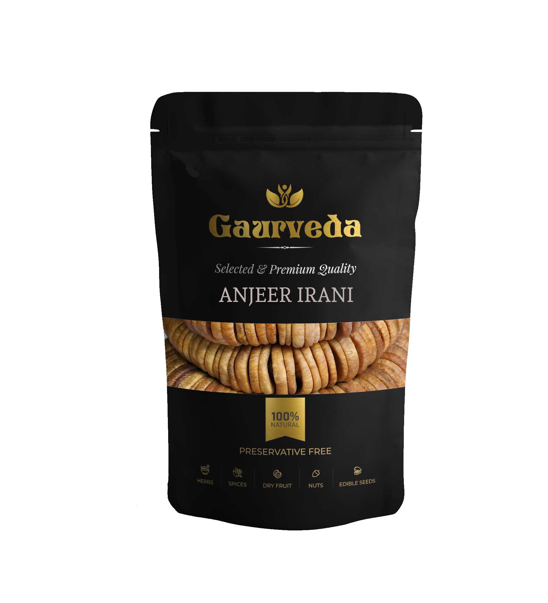 Gaurveda Anjeer - Premium Quality Figs 50 Grams