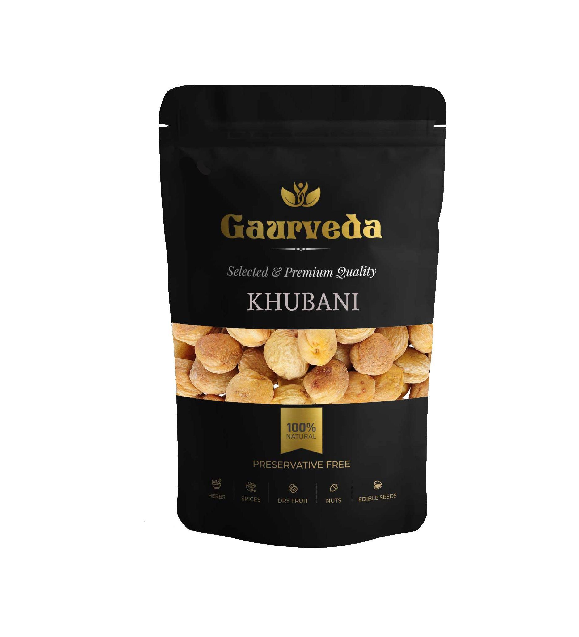 Gaurveda Khubani - Premium Quality Apricot 50 Grams