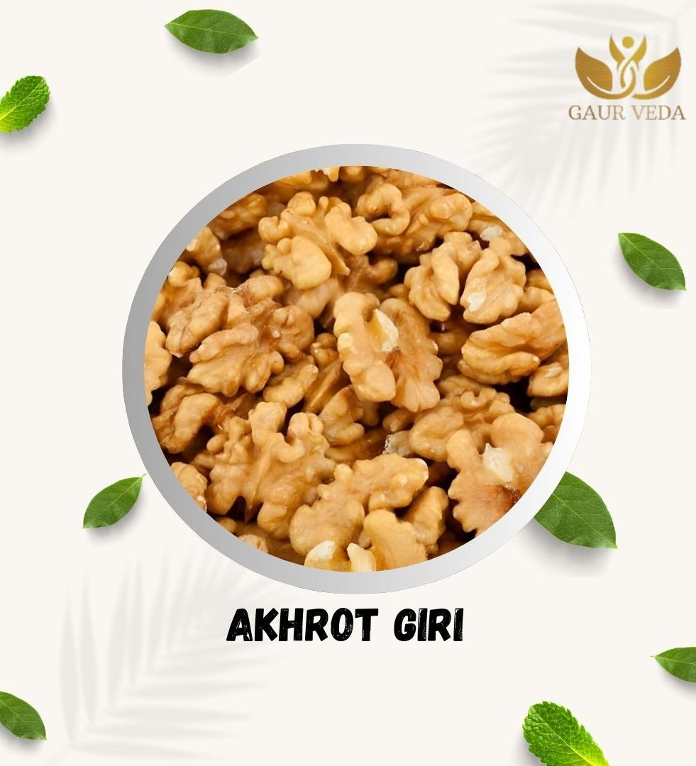Gaurveda Akhrot Giri - Premium Quality Walnuts Kenerals 50 Grams