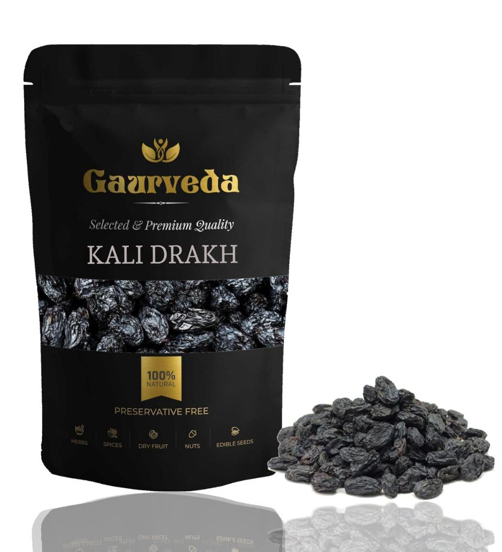 Gaurveda Kali Drakh - Premium Quality Raisin 50 Grams