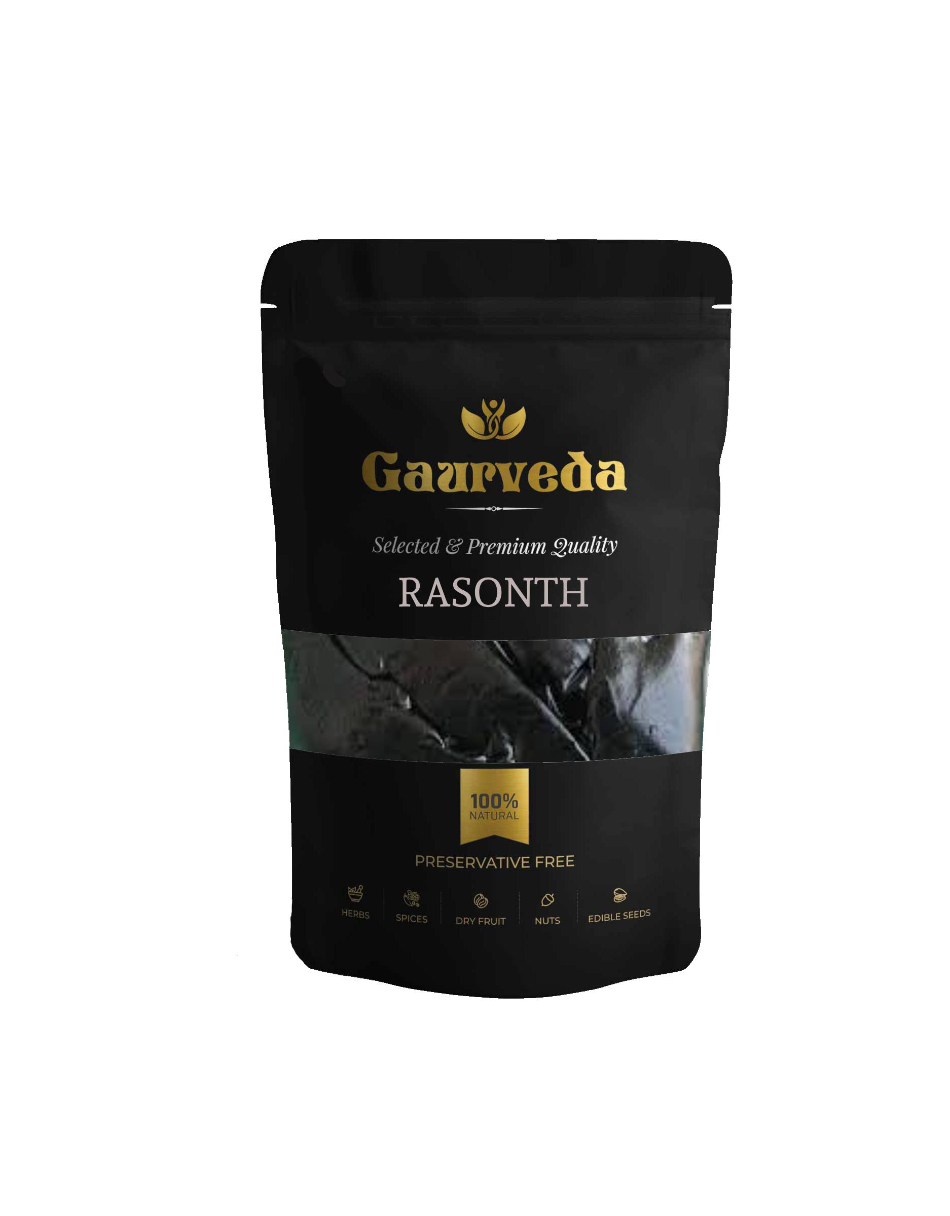 GAURVEDA Rasonth 100% Natural & Pure | Traditional Ayurvedic Herb/Seed/Powder | Supports Wellness & Daily Health | Ideal for Herbal Remedies, 100 Grams