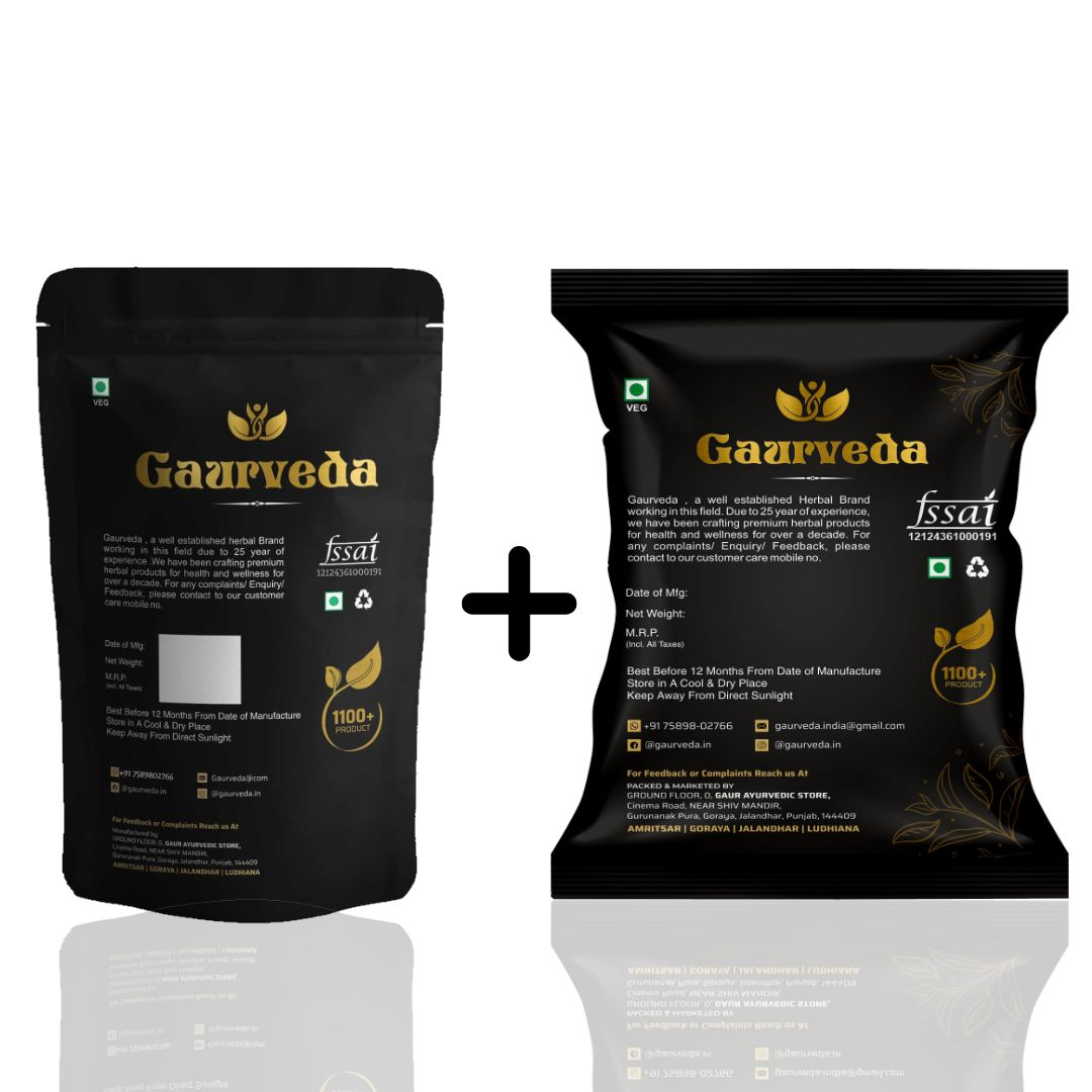 Gaurveda Rosemary and Jatamansi Root Combo, 100 Grams Each, Improves Hair Health, Pure & Natural