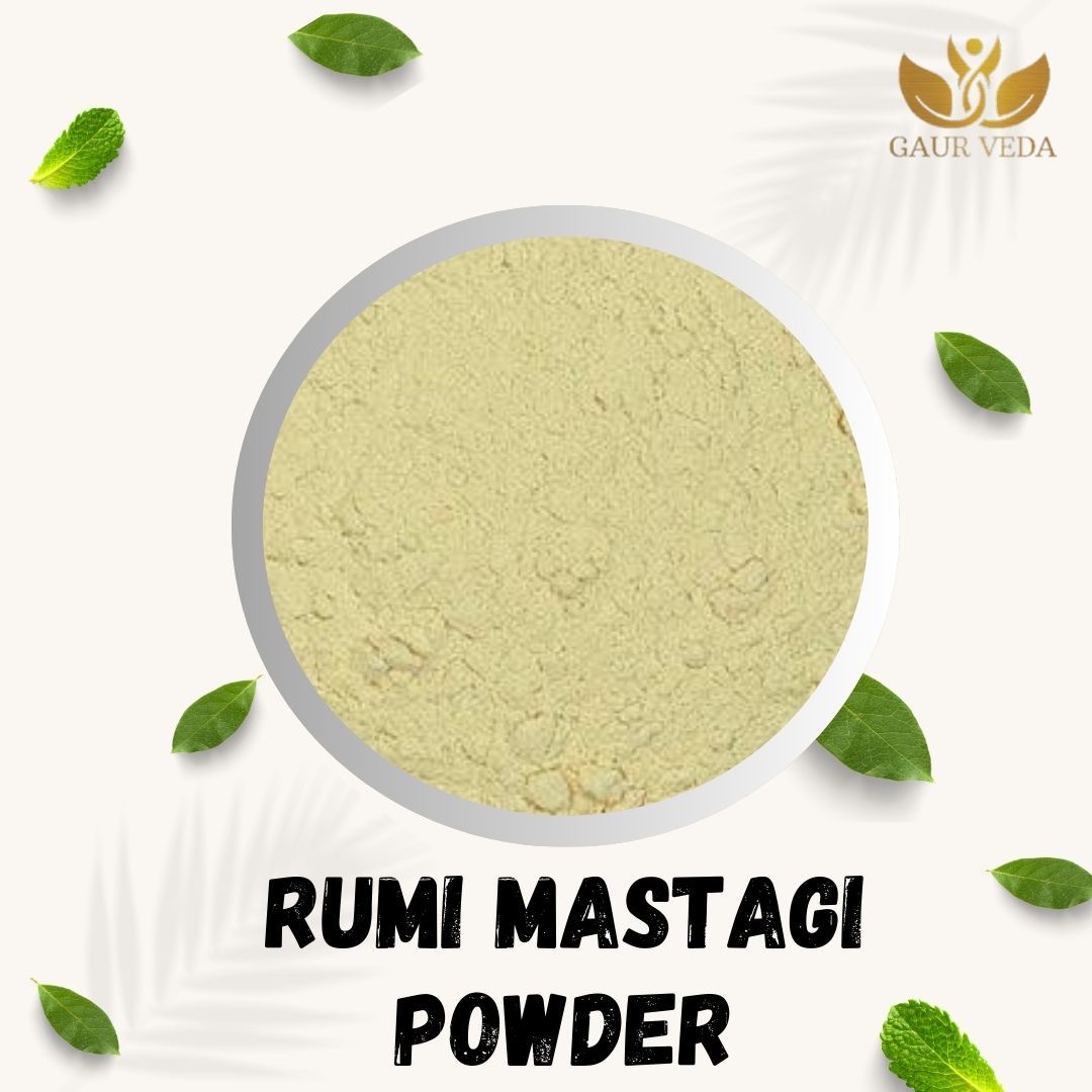 Gaurveda Rumi Mastagi Powder - Mastic Gum Powder (10 Grams, Rumi Mastagi Powder)