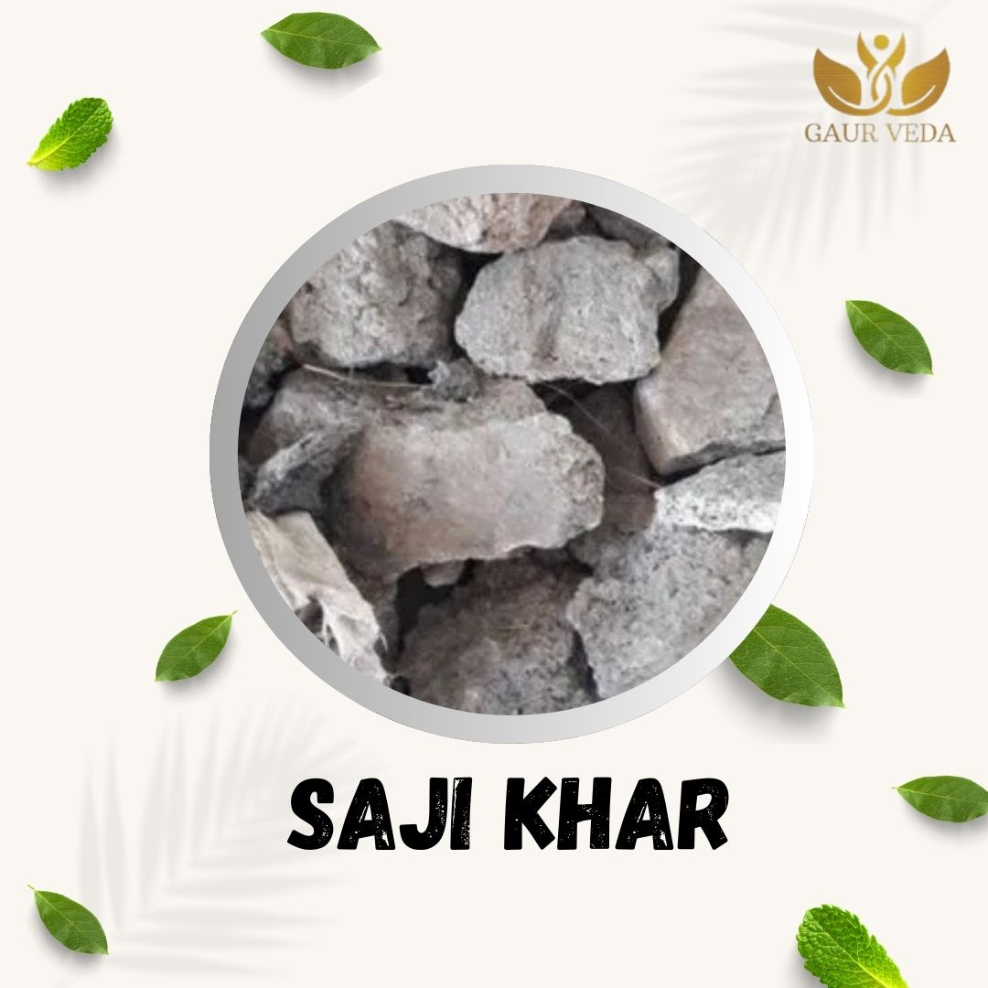 GAURVEDA Sajikhar 100% Natural & Pure | Traditional Ayurvedic Herb/Seed/Powder | Supports Wellness & Daily Health | Ideal for Herbal Remedies, 100 Grams