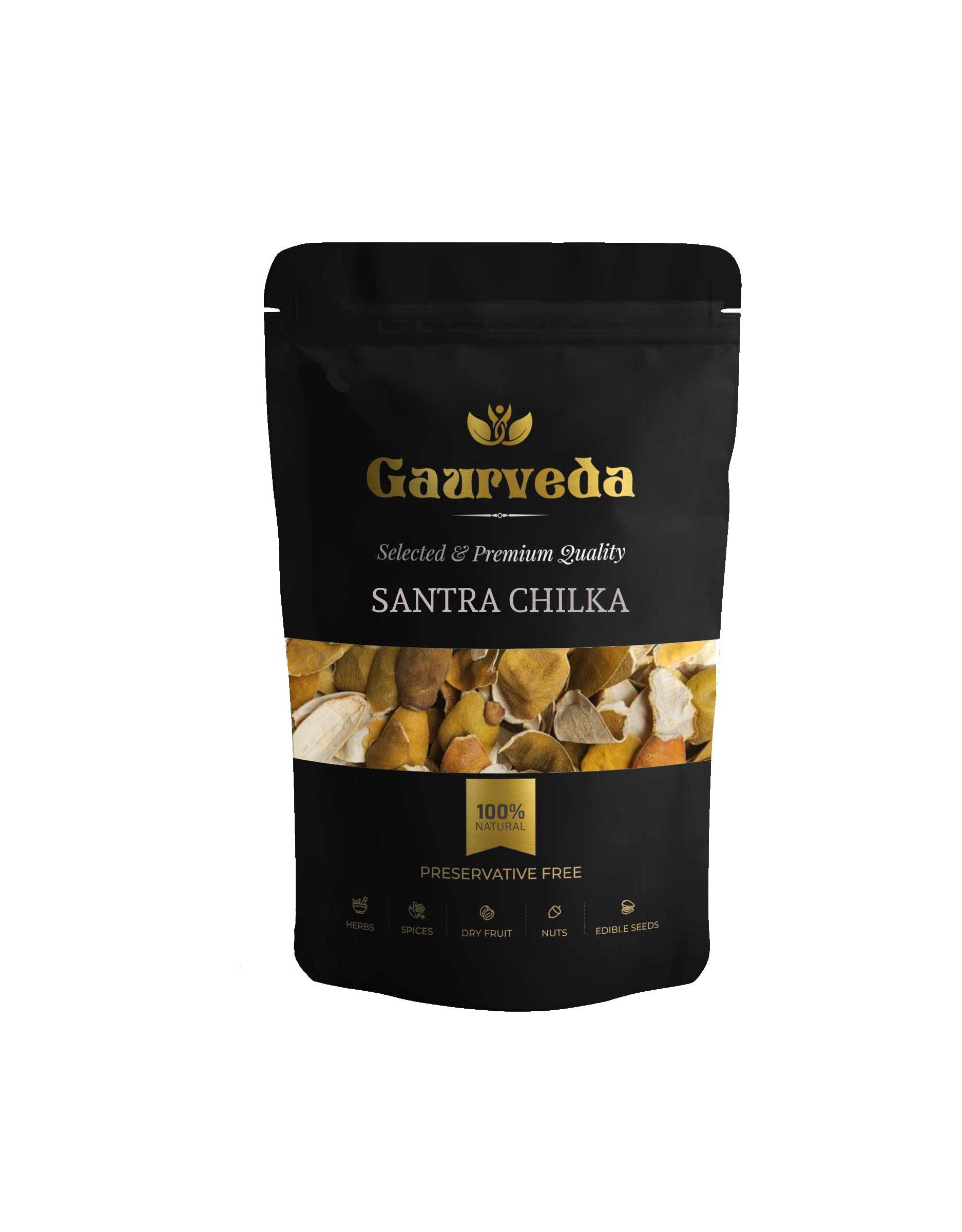 GAURVEDA Santra chilka 100% Natural & Pure | Traditional Ayurvedic Herb/Seed/Powder | Supports Wellness & Daily Health | Ideal for Herbal Remedies, 100 Grams