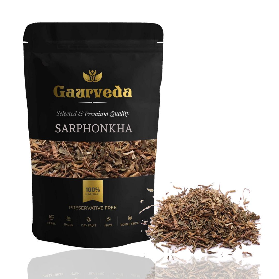 Gaurveda Sarphokha Raw - Sarfoka - Sarpoka - Surphoka - Tephrosia Purpurea - Pure and Natural (100 Grams)