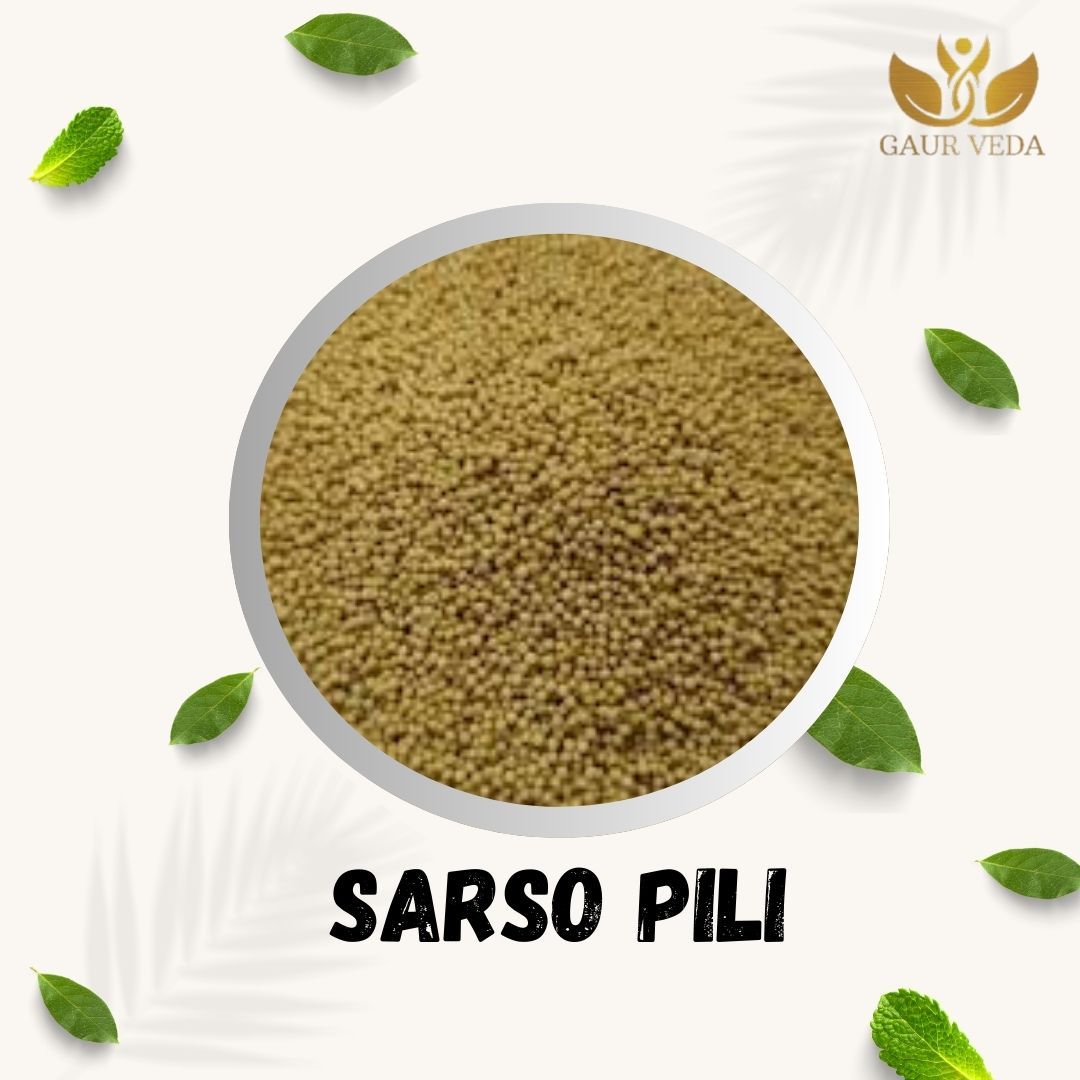 Gaurveda Sarso Pili Yellow Mustard (1 Kg)