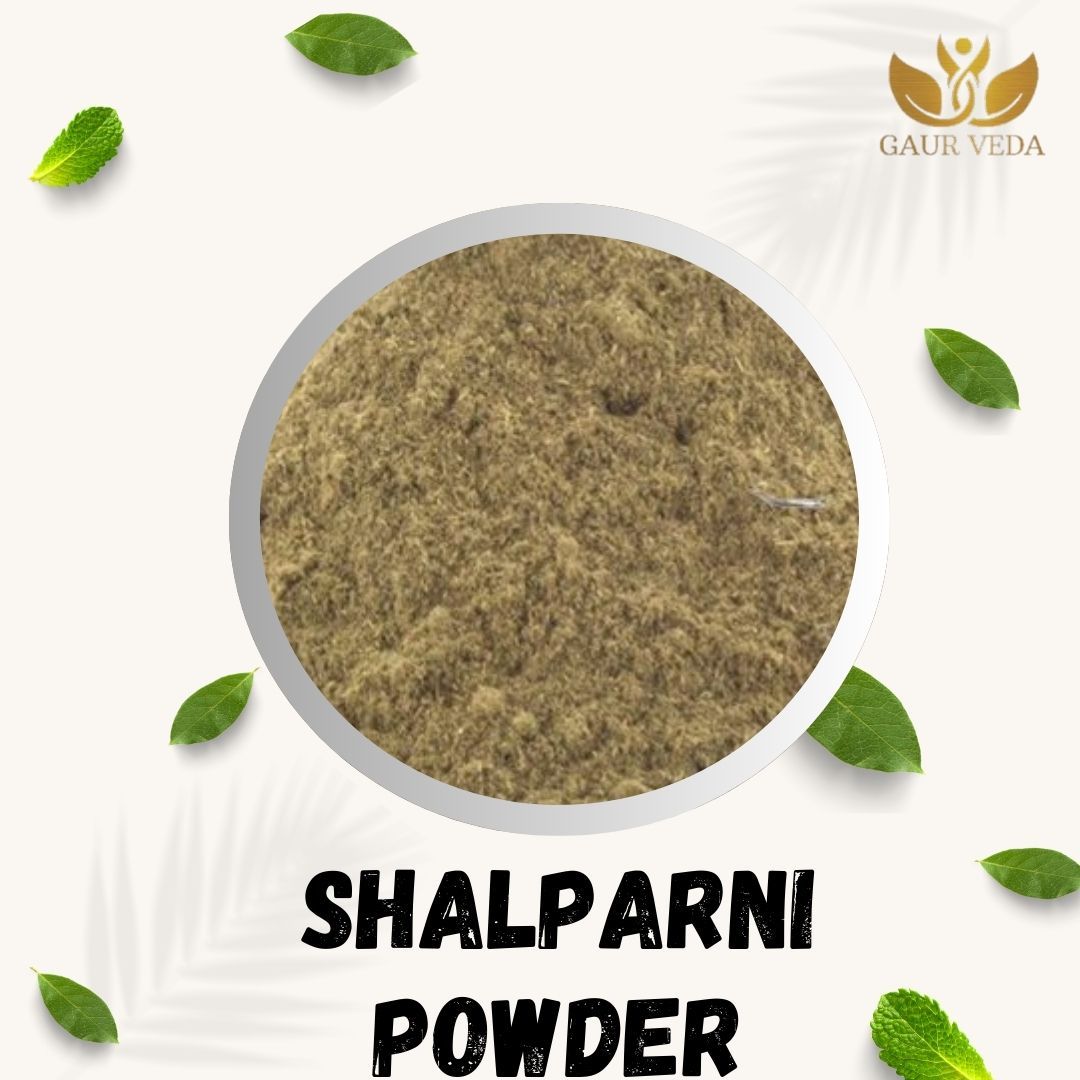 GAURVEDA Shalparni Powder 100% Natural & Pure | Traditional Ayurvedic Herb/Seed/Powder | Supports Wellness & Daily Health | Ideal for Herbal Remedies, 100 Grams