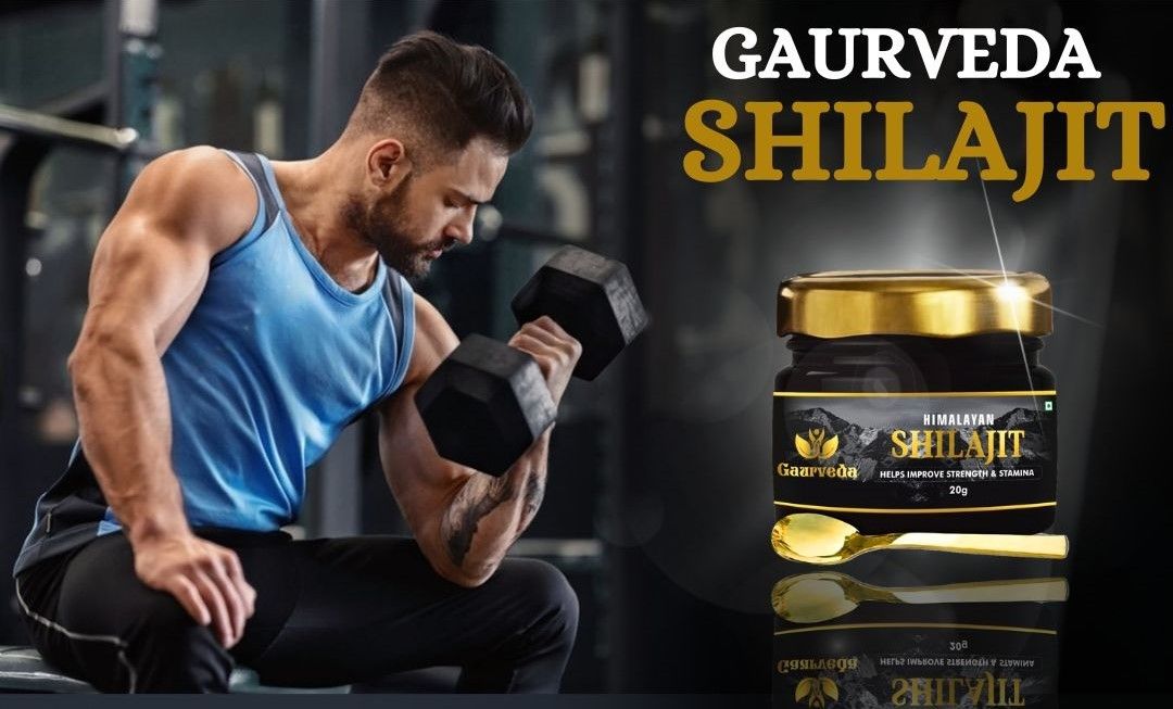 GAURVEDA Shilajit Resin 20g with Safed Musli Powder 100g   Natural Energy & Strength Booster Combo