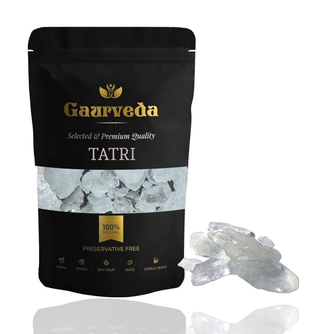 GAURVEDA Tatri - Traditional Indian Snack | Crispy & Savory Treat | Perfect for Tea-Time | Authentic Flavor | Homemade Taste | Enjoy Anytime, Anywhere | 100 Grams