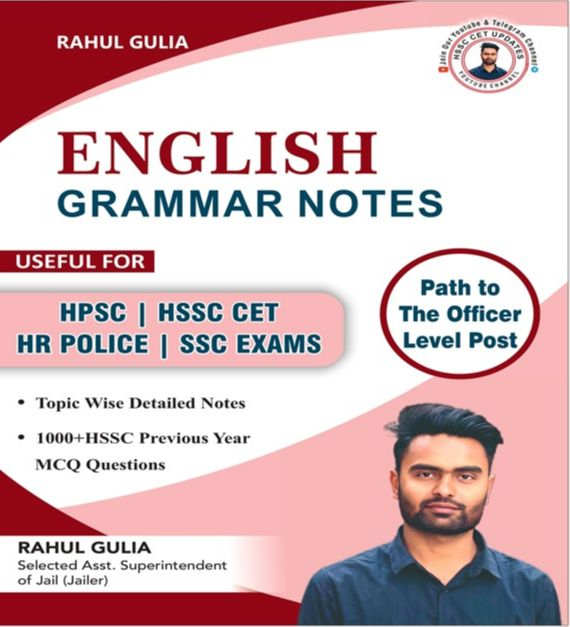 English Grammer Handwritten Notes 